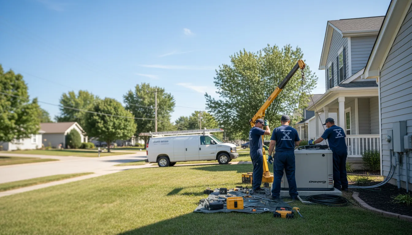 Generator Installation in Fayetteville, TN near me
